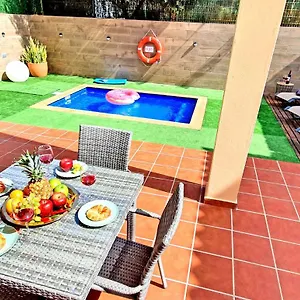 Сasa de vacaciones Ferienhaus Casa Taramar - - Max 8 Personen - Pool - Meerblick - Strandnah